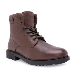 Red Tape Men's Bordo Derby Boots image 3