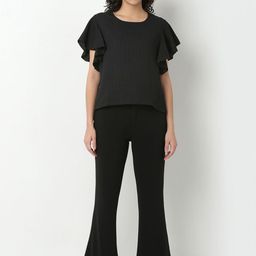Smarty Pants Round Neck Top With Trousers Co-Ords Set-picture-20