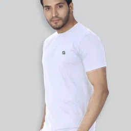 Lux Nitro White & Grey Regular Fit T-Shirt Pack of - 2 image 3