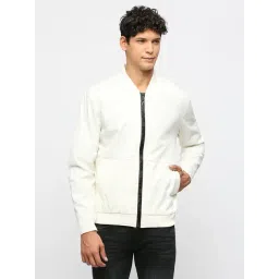 Pepe Jeans White Regular Fit Bomber Jacket-picture-27