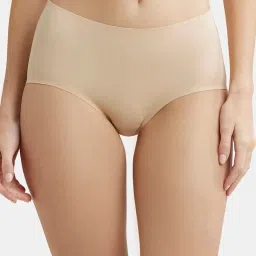 Jockey 1827 Women's High Coverage Microfiber Nylon Mid Waist Hipster With No Visible Pantyline image 1