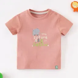 Ed-a-Mamma Baby Pink Printed T-Shirt-picture-45