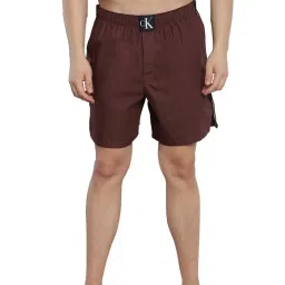 Calvin Klein Deep Mahogany Cotton Regular Fit Boxers image 1