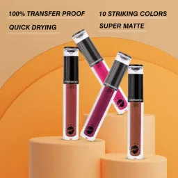 COLORESSENCE Lipstay Transfer Proof Liquid Lipstick Maroon Magic - 4 ml image 3