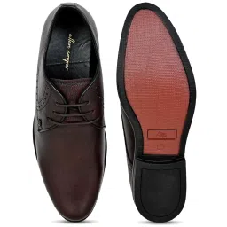 Allen cooper Men's Brown Brogue Shoes image 3