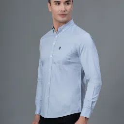 Red Tape Sky Blue Regular Fit Shirt image 3