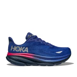 Hoka Women's W CLIFTON 9 GTX Dazzling Blue & Evening Sky Running Shoes image 1