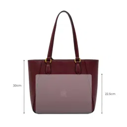 Miraggio Wine Tote Handbag image 5