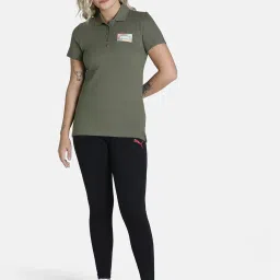 Puma Wavy Box Graphic Regular Fit Polo image 4