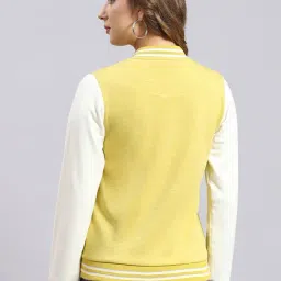 Monte Carlo Yellow Regular Fit Sweatshirt image 2