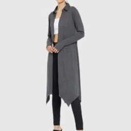 Hypernation Grey Melange Shrug image 3