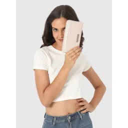 Caprese Dorrita Dull Pink Faux Leather Textured Zip Around Wallet image 1