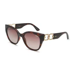 IDEE Brown Oval UV Protection Sunglasses for Women image 1