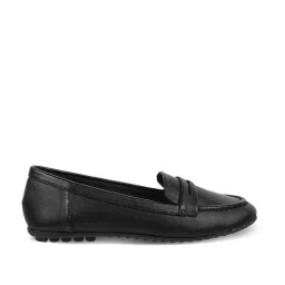 Tresmode Women's Black Casual Loafers image 1