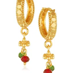 VIVASTRI Women Gold-Plated Alloy Earrings image 1