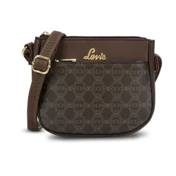 Lavie Clover Choco Logo Leather Small Cross Body Bag image 1