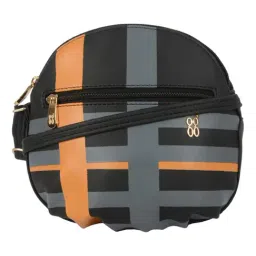 Baggit Black Printed Large Cross Body Bag-picture-25