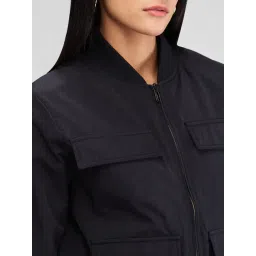 Spykar Black Relaxed Fit Jacket image 5