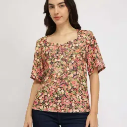 FableStreet Multicolored Printed Top-image-93