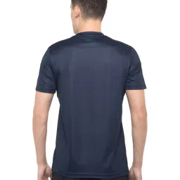 Adidas M CLS 3S TEE Navy Regular Fit Self Pattern T-Shirt image 2