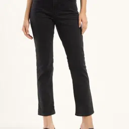 Levi's 724 Black Cotton Slim Fit Jeans-picture-26