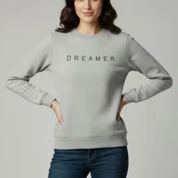 Calm Down Women Printed Sweatshirt image 2