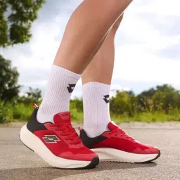 Lotto Men's Red & Black Running Shoes-picture-20