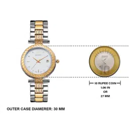Swiss Eagle SE-9094B-TTYG-03 Analog Watch for Women image 4