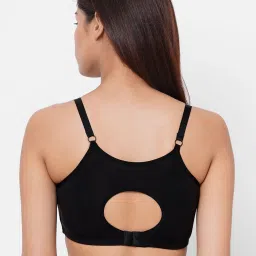 Inner Sense Black Non Wired Non Padded Nursing Bra (Pack Of 3) image 2