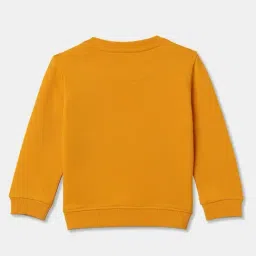 R&B Kids Mustard Applique Relaxed Fit Sweatshirt image 2