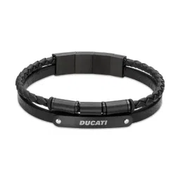 Ducati Coraggio Black Bracelet for Men-picture-14