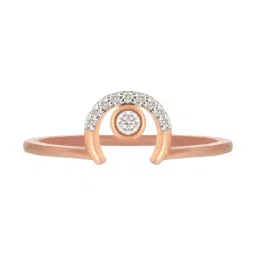 Bhima Jewels 18k (750) Rose Gold Diamond Ring for Women-image-98