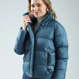 Monte Carlo Teal Polyblend Solid Jacket image 4