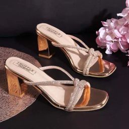 Truffle Collection Women's Rose Gold Casual Sandals-picture-3
