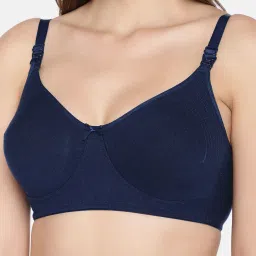 Inner Sense Navy Non Wired Non Padded Nursing Bra (Pack Of 2) image 4