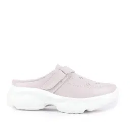 Fausto Women's Lavender Mule Shoes-image-57