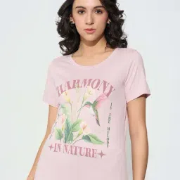 Honey By Pantaloons Purple Regular Fit Printed T-Shirt-image-17