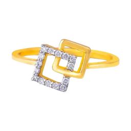 Bhima Jewels 18k (750) Yellow Gold Diamond Ring for Women-picture-5