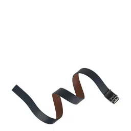 Tommy Hilfiger Jenson Blue Leather Reversible Belt for Men image 4