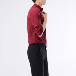 Edin Men Cotton Solid Kurtas image 4