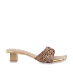 Mochi Women's Antic Gold Casual Sandals-picture-29