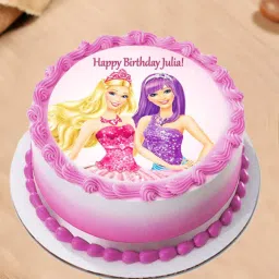 Sparkly Barbie Cake-image-11