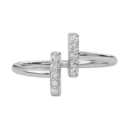 SHINE ETERNAL Lab Grown Diamond 18k (750) White Gold Ring for Women-picture-27