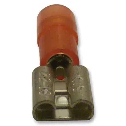 MULTICOMP PRO Quick Disconnect Crimp Terminals CRIMP TERMINAL, FEMALE, RED, PK100, FDNYD1-250 (Pack of 100)-picture-44