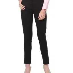 Solly by Allen Solly Black Mid rise Trousers-image-62