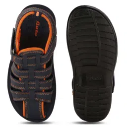 Bubblegummers by Bata Kids Blue & Orange Floater Sandals image 4