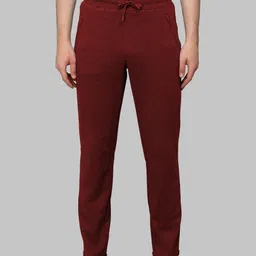 MACHO Men Cotton Relaxed-Fit Loop Knit Track Pants image 4