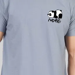 Greylongg Men Printed Applique T-shirt image 2