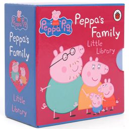 penguin random house Peppa Pig: Peppa's Family Little Library Pack of 4 - English-picture-9