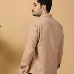Kuons Avenue Smart Spread Collar Corduroy Casual Shirt image 4